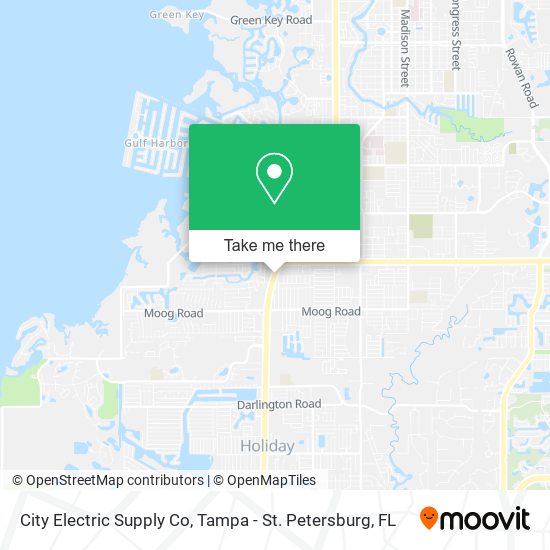 City Electric Supply Co map