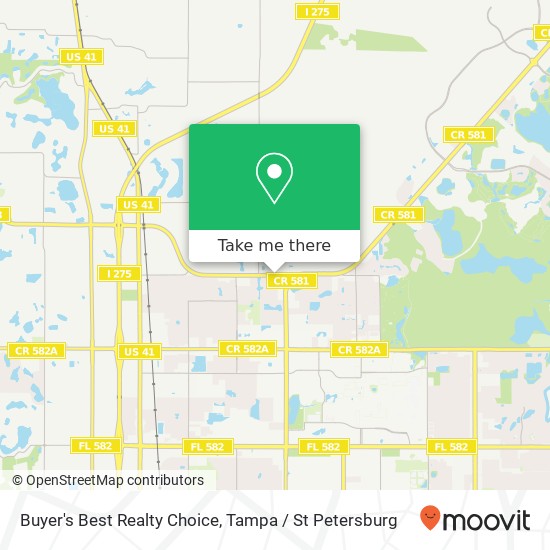 Mapa de Buyer's Best Realty Choice