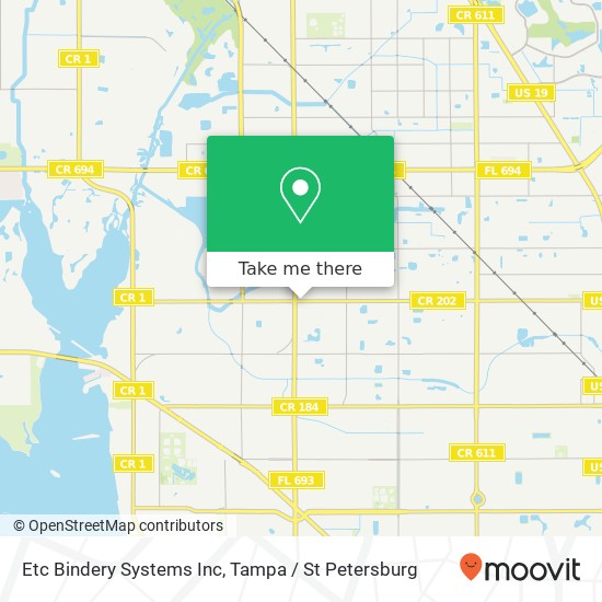 Mapa de Etc Bindery Systems Inc