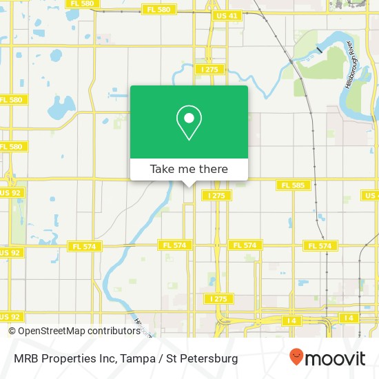 MRB Properties Inc map