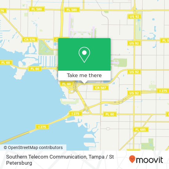 Southern Telecom Communication map