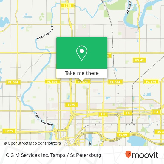 C G M Services Inc map