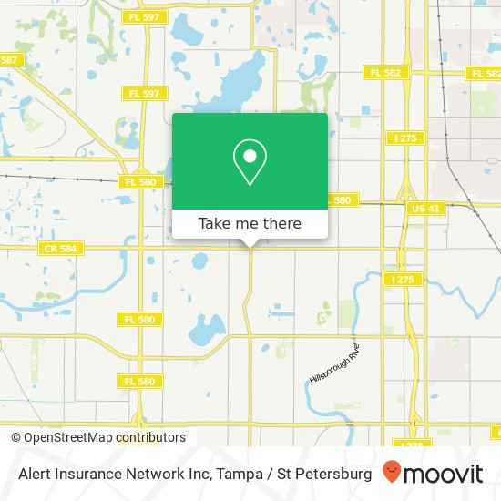 Alert Insurance Network Inc map