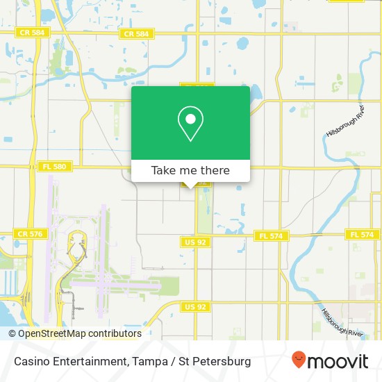 Casino Entertainment map