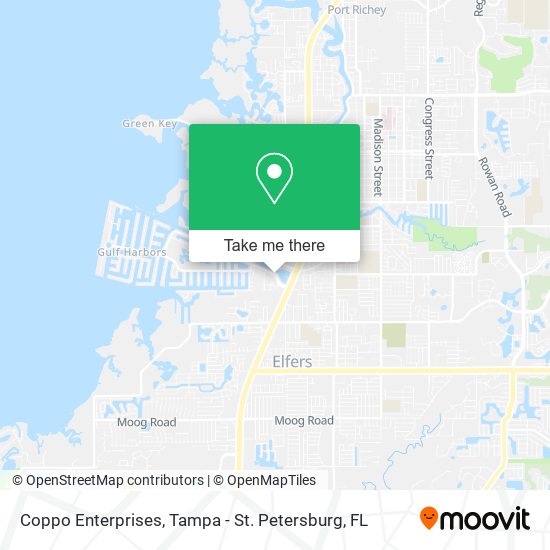 Mapa de Coppo Enterprises