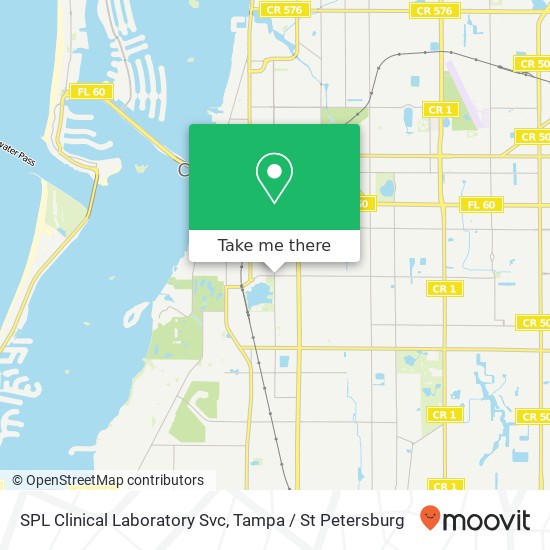 SPL Clinical Laboratory Svc map