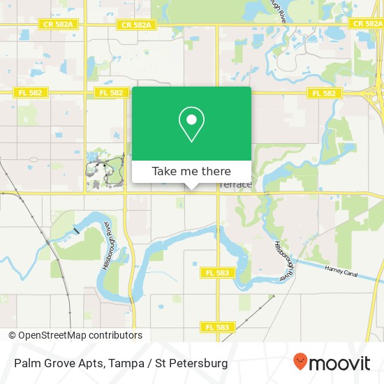 Palm Grove Apts map