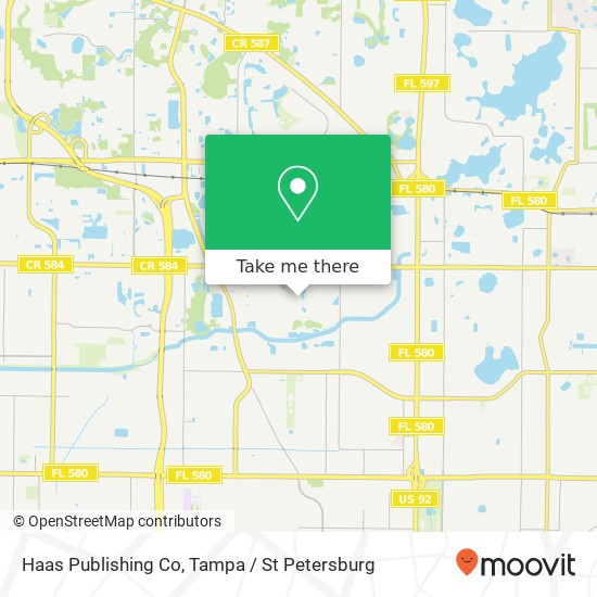 Haas Publishing Co map