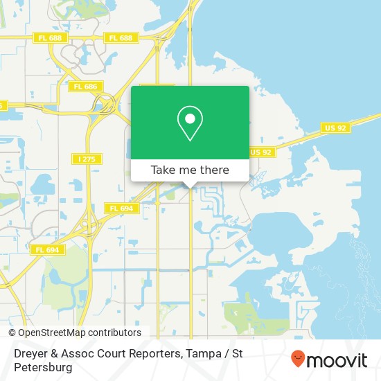 Mapa de Dreyer & Assoc Court Reporters