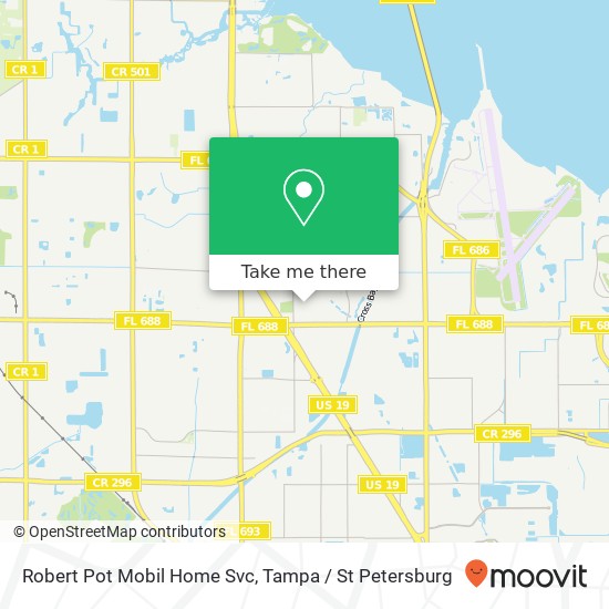 Mapa de Robert Pot Mobil Home Svc