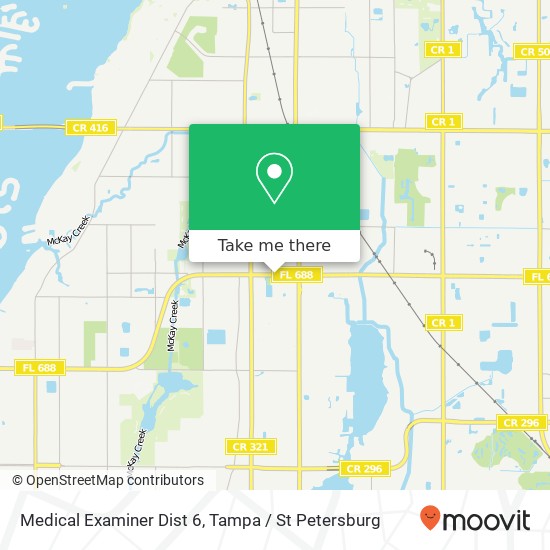 Mapa de Medical Examiner Dist 6