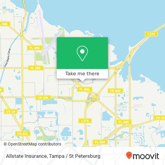 Allstate Insurance map