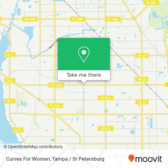 Curves For Women map