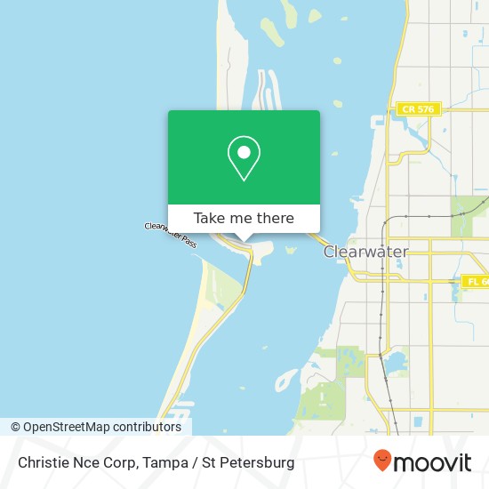 Mapa de Christie Nce Corp