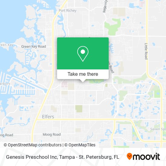 Genesis Preschool Inc map