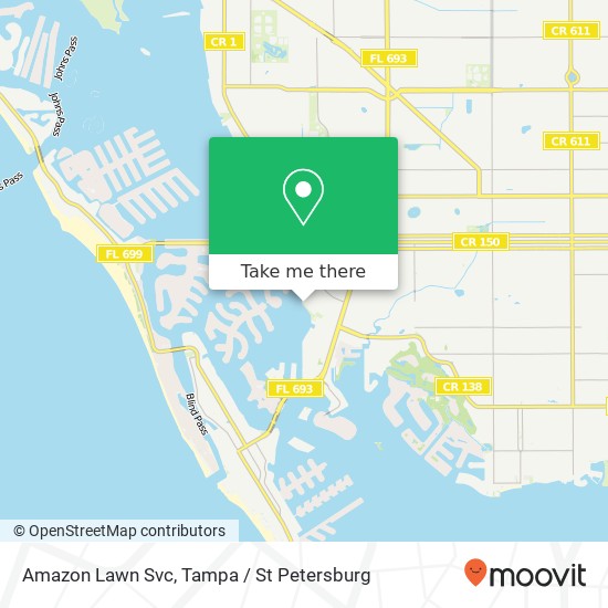 Amazon Lawn Svc map