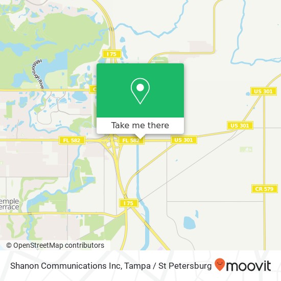 Shanon Communications Inc map