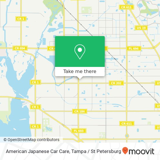 American Japanese Car Care map