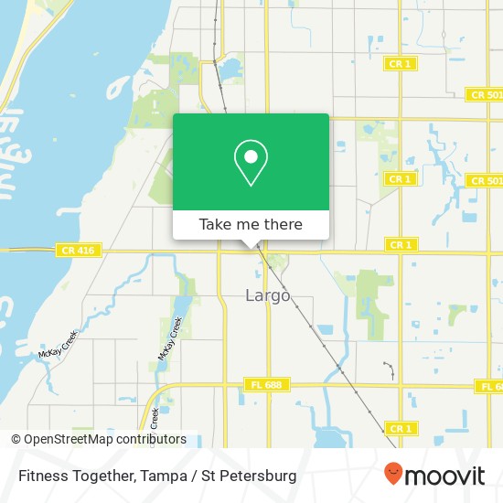 Fitness Together map