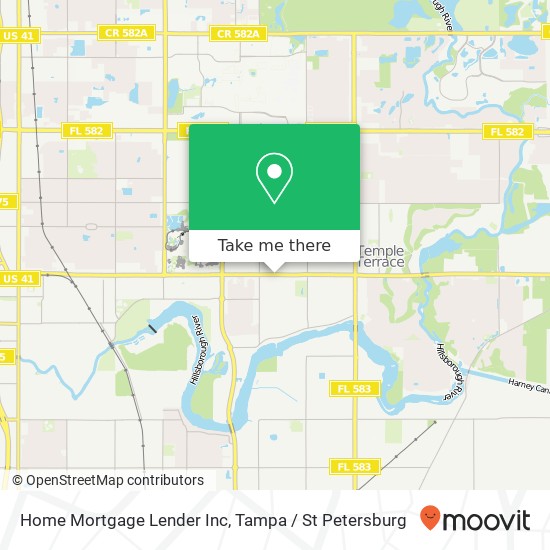 Home Mortgage Lender Inc map