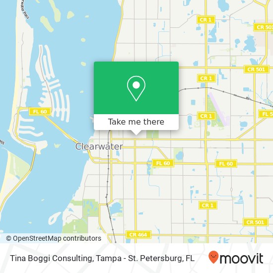 Tina Boggi Consulting map