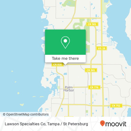 Mapa de Lawson Specialties Co