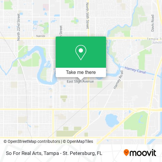 So For Real Arts map