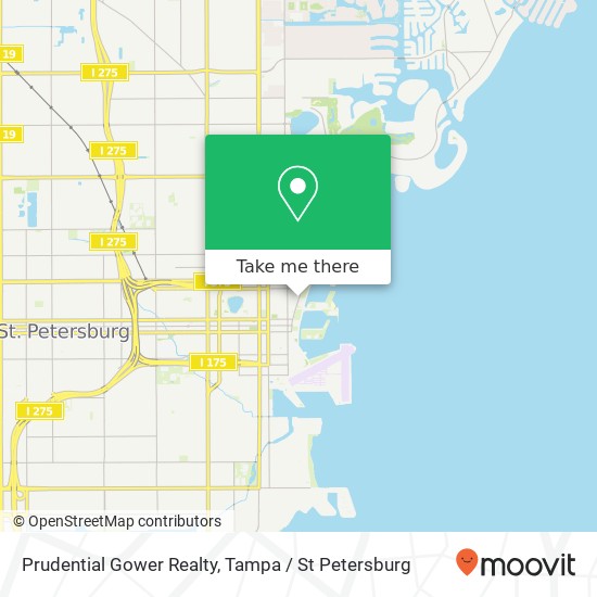 Prudential Gower Realty map