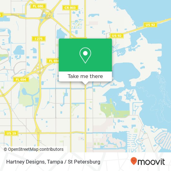 Hartney Designs map