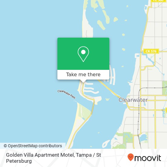 Mapa de Golden Villa Apartment Motel