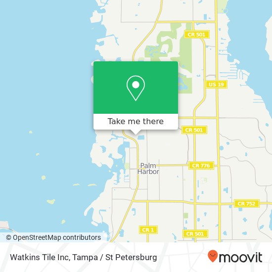 Watkins Tile Inc map