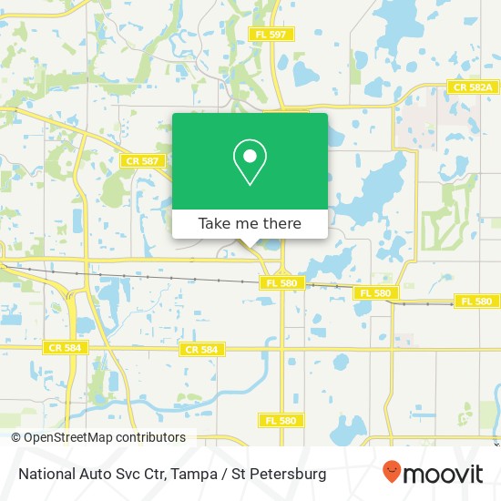 National Auto Svc Ctr map