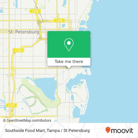 Southside Food Mart map