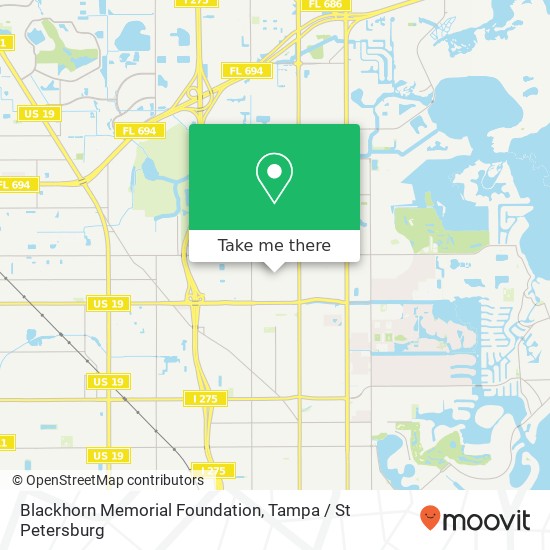 Mapa de Blackhorn Memorial Foundation