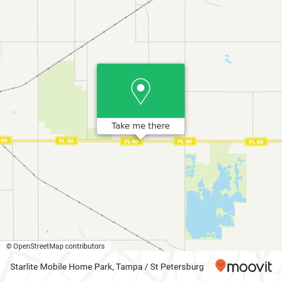 Mapa de Starlite Mobile Home Park