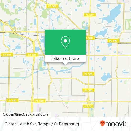 Olsten Health Svc map