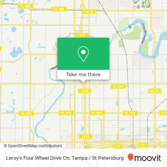 Mapa de Leroy's Four Wheel Drive Ctr