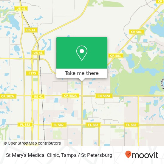 St Mary's Medical Clinic map