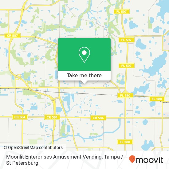 Moonlit Enterprises Amusement Vending map