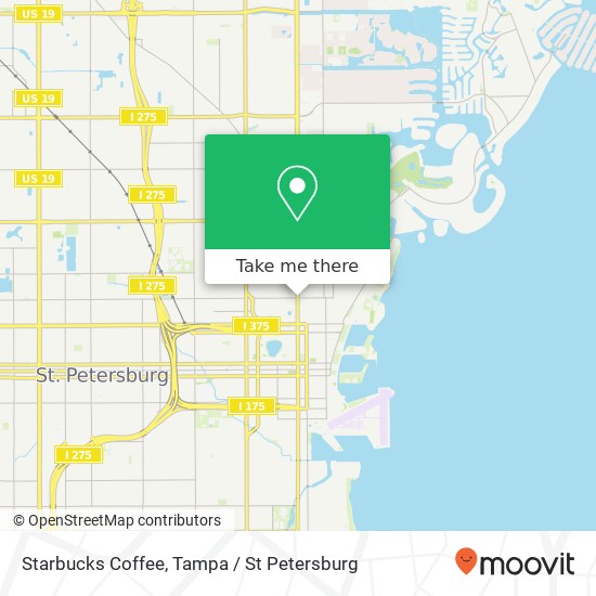 Starbucks Coffee map