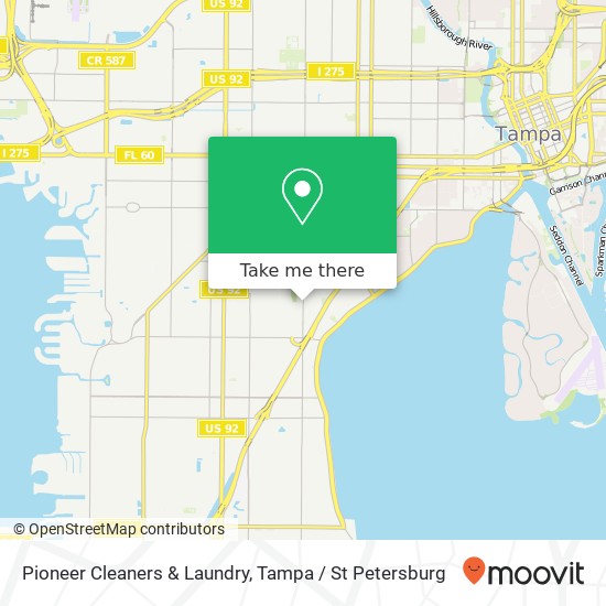 Pioneer Cleaners & Laundry map