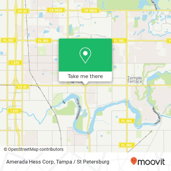 Amerada Hess Corp map