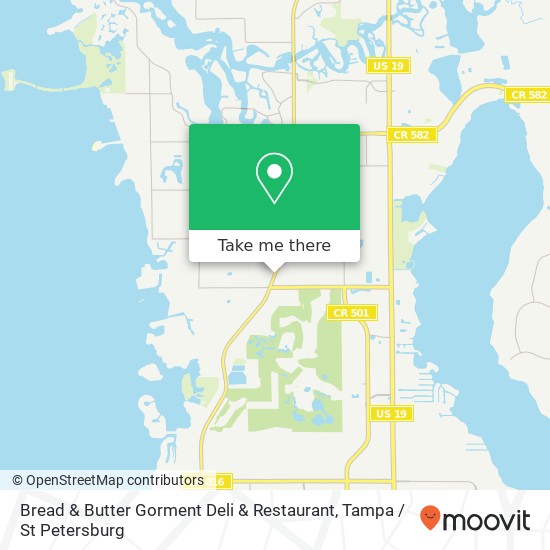 Mapa de Bread & Butter Gorment Deli & Restaurant