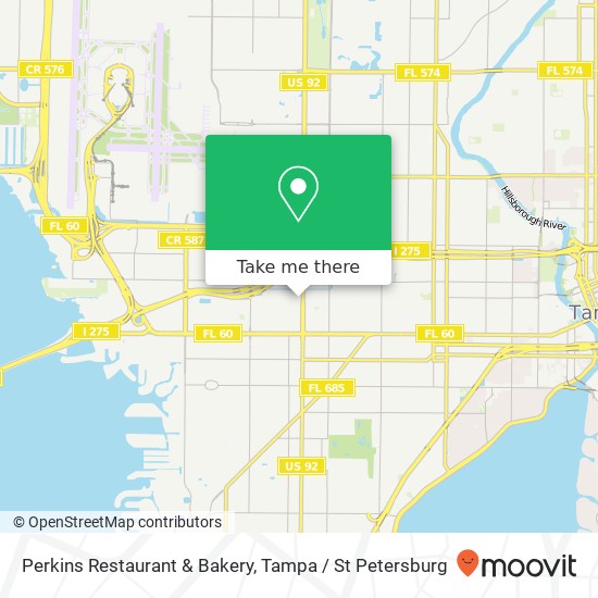 Mapa de Perkins Restaurant & Bakery