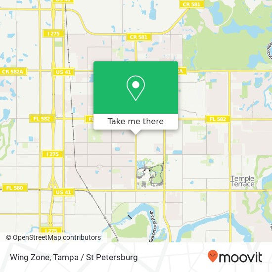 Wing Zone map