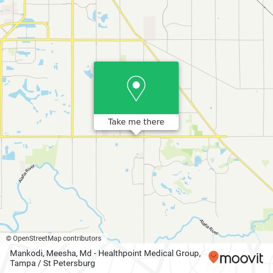 Mankodi, Meesha, Md - Healthpoint Medical Group map