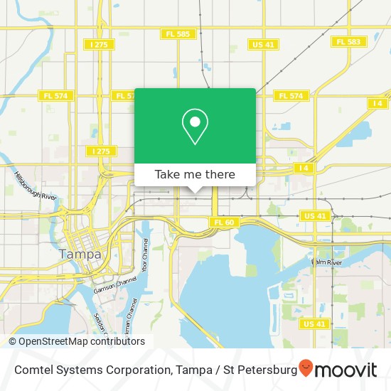 Mapa de Comtel Systems Corporation