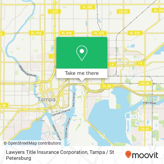 Lawyers Title Insurance Corporation map