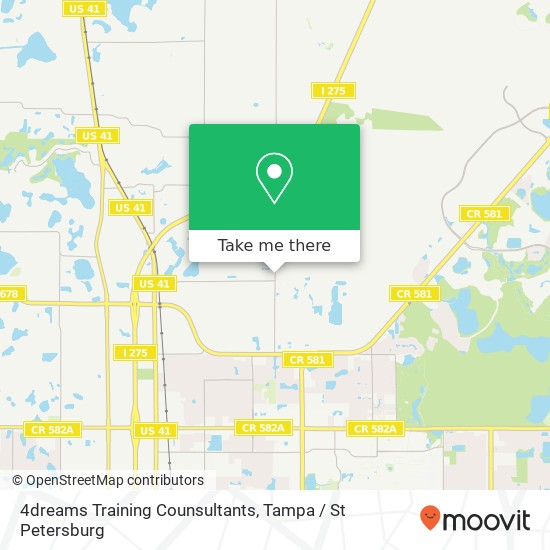 4dreams Training Counsultants map