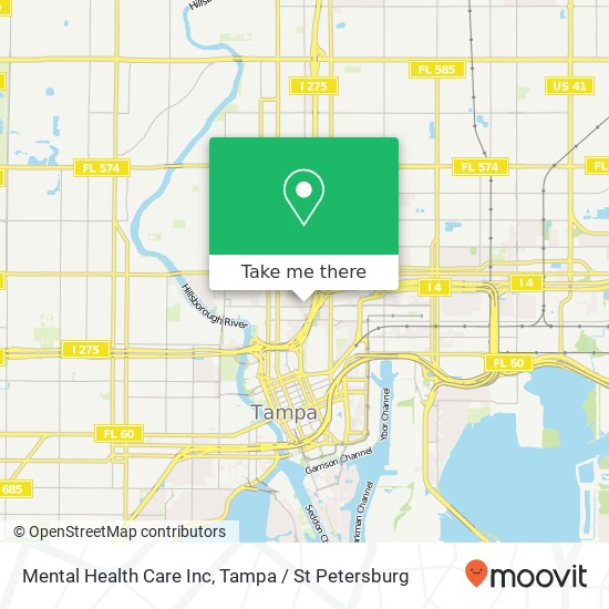 Mapa de Mental Health Care Inc